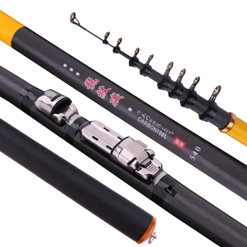Fishing Rod Surf - คันเบ็ดตกปลาหน้าหิน 3.6M 4.5M 5.4M 6.3M คันเบ็ดสปินนิ่งคุณภาพสูง