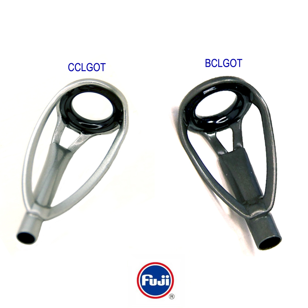 Fishing Rod Surf - คำแนะนำด้านบนของฟูจิแบบดั้งเดิมสำหรับคันเบ็ดตกปลาโครงสแตนเลส LG ทั้งแบบหมุนและแบบหล่อมีไฟ2ชิ้น