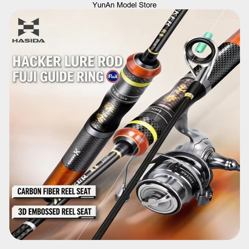 คันเบ็ดตกปลา HASIDA Hacker 202 - Fishing Rod Spinning บทวิจารณ์และราคา