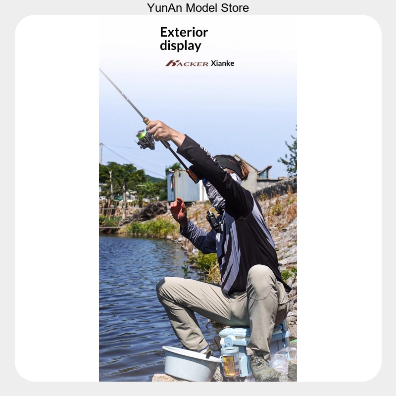 คันเบ็ดตกปลา HASIDA Hacker 202 - Fishing Rod Spinning บทวิจารณ์และราคา